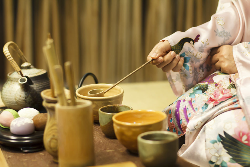 Traditional tea ceremony