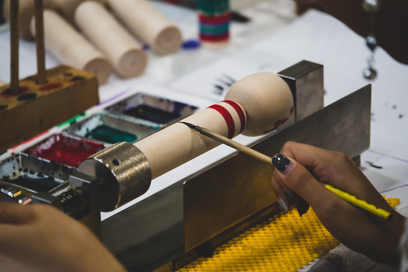 How to make a kokeshi doll