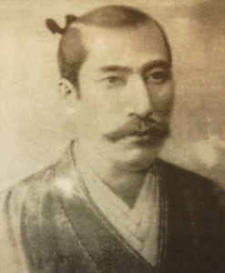 Portrait of Oda Nobunaga painted by Giovanni Nicolao.