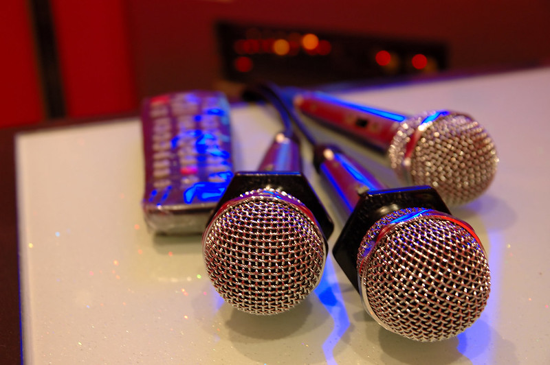 Japanese Karaoke microphones