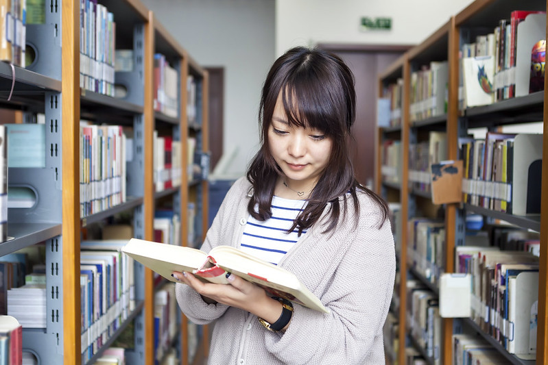 Japan school library