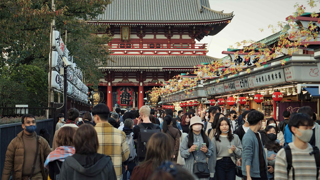 Big temple in Asakusa